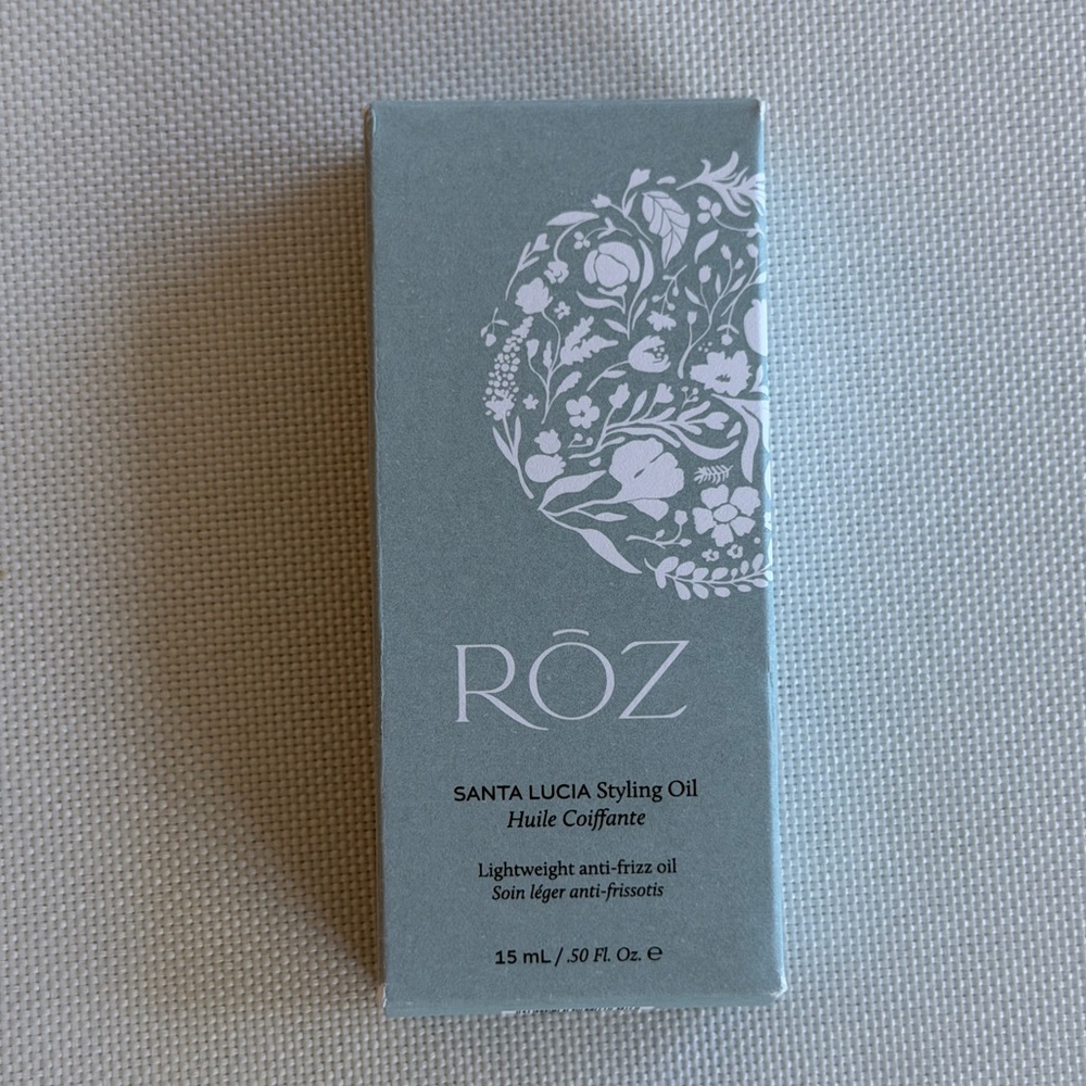 NWT RŌZ Mini Santa Lucia Heat Protectant Styling Hair Oil - Picture 2 of 2